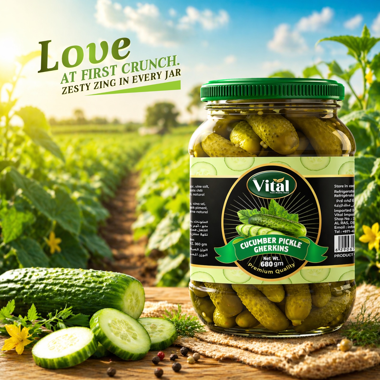 Read more about the article Cucumber Pickle: A Flavorful Blend of Tradition and Health